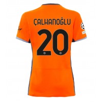 Camisa de time de futebol Inter Milan Hakan Calhanoglu #20 Replicas 3º Equipamento Feminina 2023-24 Manga Curta